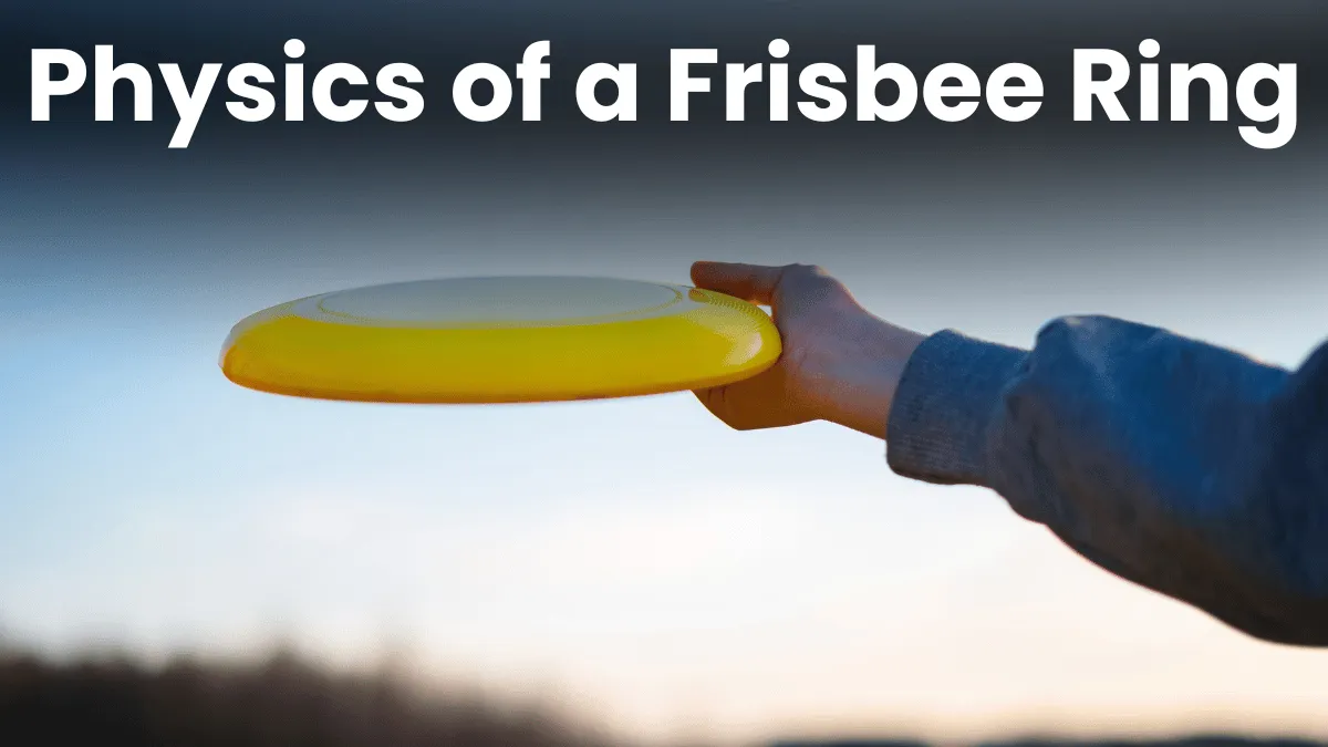 The Physics of a Frisbee Ring: Why It Flies Farther Than a Regular Disc